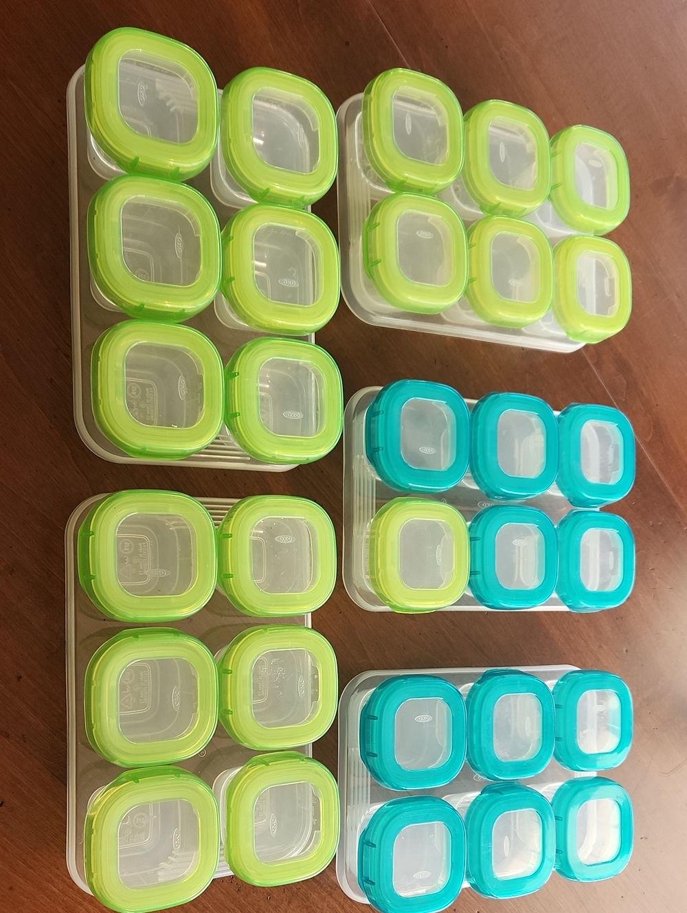 OXO Tots Baby Blovk Sets 5 Sets Of 6